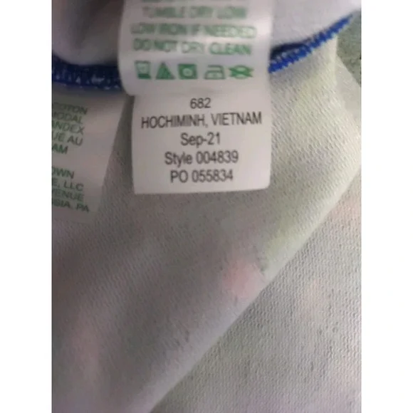 lilly pulitzer Multicolor Floral 1/2 Zip Long sleeve Athletic Pullover Size XL - Picture 8 of 8